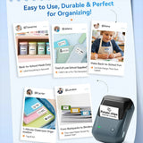 Load image into Gallery viewer, NIIMBOT B1 Portable Thermal Printer With Tapes 2 Inch Adhesive Label Printer Mini Bluetooth Sticker Maker Support Smartphones PC