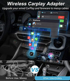 Load image into Gallery viewer, Wireless CarPlay &amp; Android Auto Dongle, Fast Auto-Connect, Compact Plug &amp; Play for iPhone/Android, USB/USB-C, No Delay, Black (1