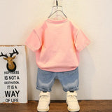 Load image into Gallery viewer, New Summer Baby Boy Kids Clothes Children Clothing Suit Tops