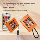 Load image into Gallery viewer, NFC E-Ink Phone Charm for iphone Battery-Free Smart Tag Customizable Display Bag Pendant Accessory