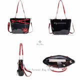 Load image into Gallery viewer, Y2k Aesthetic Underarm Ita Bag Streetwear Girl Transparent Shoulder Bag Heart Shape Chic Chain Handbag DIY Display Crossbody Bag