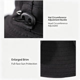 Load image into Gallery viewer, New Summer 6 Fans Solar Fan Hat Breathable UV Protection Wide Brim Sun Cap Fan Visor Cap For Men Outdoor Hiking Camping Fishing