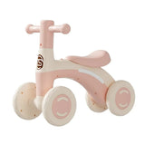 Load image into Gallery viewer, Anti-Tip Baby Balance Bike Ages 1-3 4-Wheel Silent Glider Walker Toy