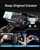 Load image into Gallery viewer, Wireless CarPlay &amp; Android Auto Dongle, Fast Auto-Connect, Compact Plug &amp; Play for iPhone/Android, USB/USB-C, No Delay, Black (1