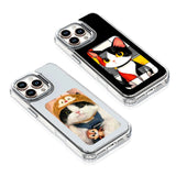 Load image into Gallery viewer, AERMY NFC Phone Case Crystal Clear Style Smart E Ink Screen Phone Cover for IPhone 13 14 15 16 Por Max Plus