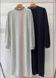 Load image into Gallery viewer, Luxury Knit Winter Long Sleeve Slim Fit Elegant Maxi Dress