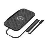 Load image into Gallery viewer, Bonola Silicone Car Wireless Charger Non-Slip Pad for iPhone 17/16/15/14/13 Series Induction Fast Wireless Charging for Samsung