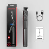 Load image into Gallery viewer, AI Smart Gimbal Tripod Selfie Stick Foldable 360° Auto Follow-Up Face Tracking Gimbal All-in-one Phone Holder For smartphone