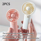 Load image into Gallery viewer, Pocket Size Low Noise Small Electric Fan Student Gift Outdoor Fan