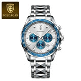 Load image into Gallery viewer, POEDAGAR Fashion Brand Men Watch Waterproof Stainless Steel