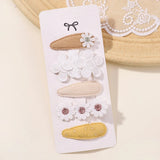 Load image into Gallery viewer, 5Pcs BB Clips Set for Children Hair Accessories Sweet Hair bangs