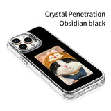 Load image into Gallery viewer, AERMY NFC Phone Case Crystal Clear Style Smart E Ink Screen Phone Cover for IPhone 13 14 15 16 Por Max Plus