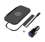 Load image into Gallery viewer, Bonola Silicone Car Wireless Charger Non-Slip Pad for iPhone 17/16/15/14/13 Series Induction Fast Wireless Charging for Samsung