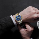 Load image into Gallery viewer, OLEVS Quartz Couple Watch Luxury Brand Waterproof Lunar