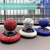 Load image into Gallery viewer, Solar Car Perfume Decoration Rotating Ball Ornament