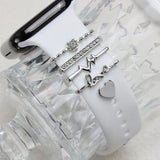 Load image into Gallery viewer, Snowflake Pattern Watch Luxury Full Rhinestone Jewelry Five-piece Set